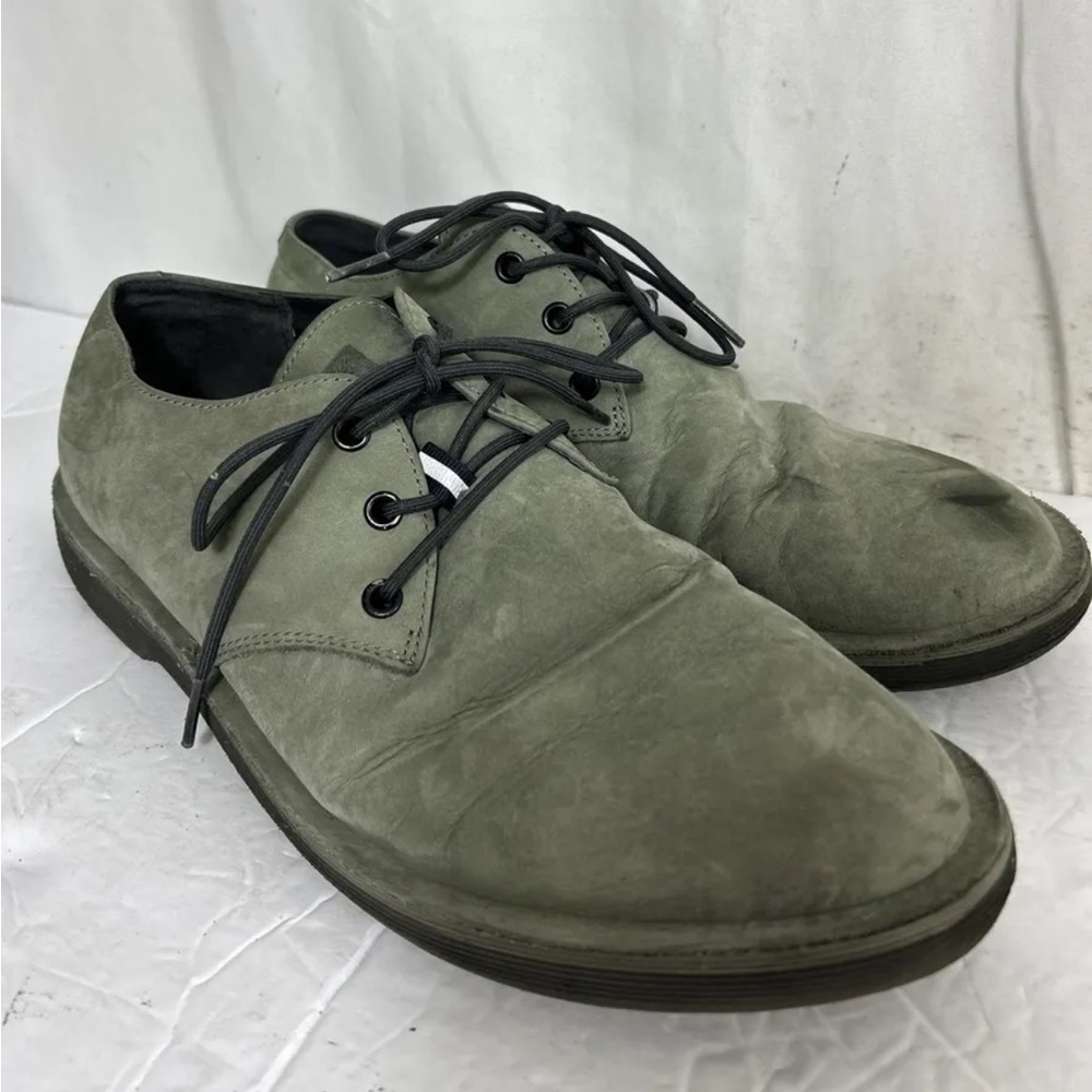 Camper Men's Lace up Shoes Printed Derby K100089-001 Sz 43 US 10 Green